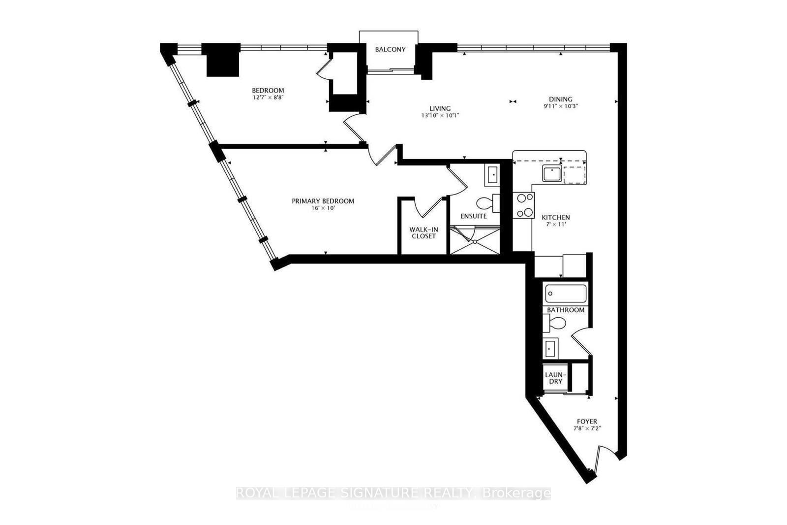 #1111 - 150 Sudbury St, Toronto, ON M6J3S8 | 2 Bedroom 2 Bathroom Condo Apt | Image 33
