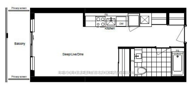 #839 - 99 Broadway Ave, Toronto, ON M4P1V2 | 0 Bedroom 1 Bathroom Condo Apt | Image 1