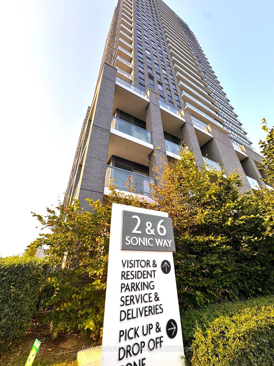#2906 - 6 Sonic Way, Toronto, ON M3C0P1 | 1 Bedroom 2 Bathroom Condo Apt | Image 2