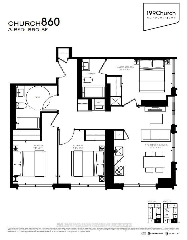 #903 - 82 Dalhousie St, Toronto, ON M5B0C5 | 3 Bedroom 2 Bathroom Condo Apt | Image 28