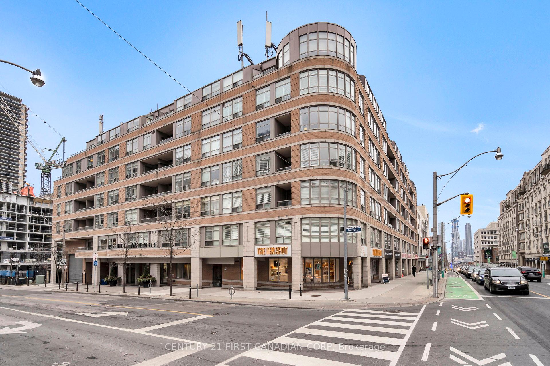#317 - 5 Rosehill Ave N, Toronto, ON M4T3A6 | 2 Bedroom 3 Bathroom Condo Apt | Image 1