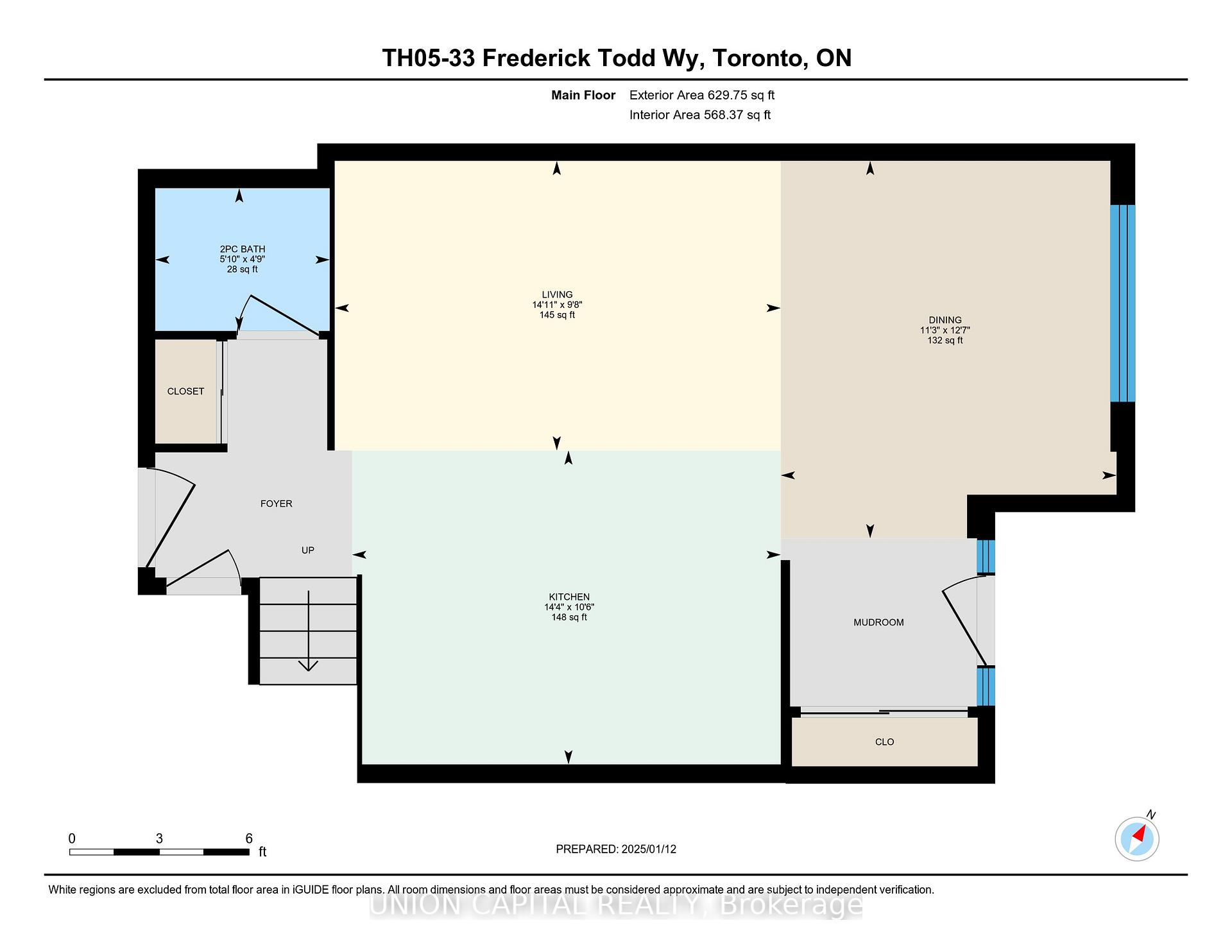 #TH05 - 33 Fredrick Todd Way, Toronto, ON M4G0C9 | 2 Bedroom 3 Bathroom Condo Apt | Image 34