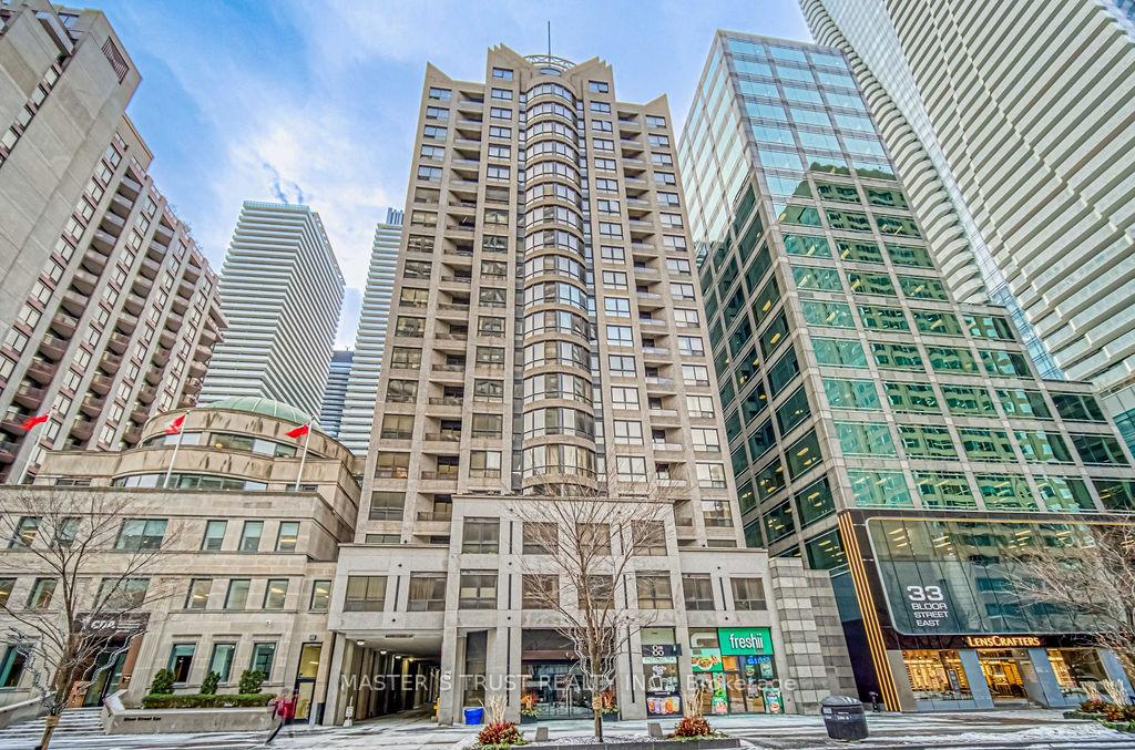 #607 - 55 Bloor St E, Toronto, ON M4W3W6 | 2 Bedroom 2 Bathroom Condo Apt | Image 1