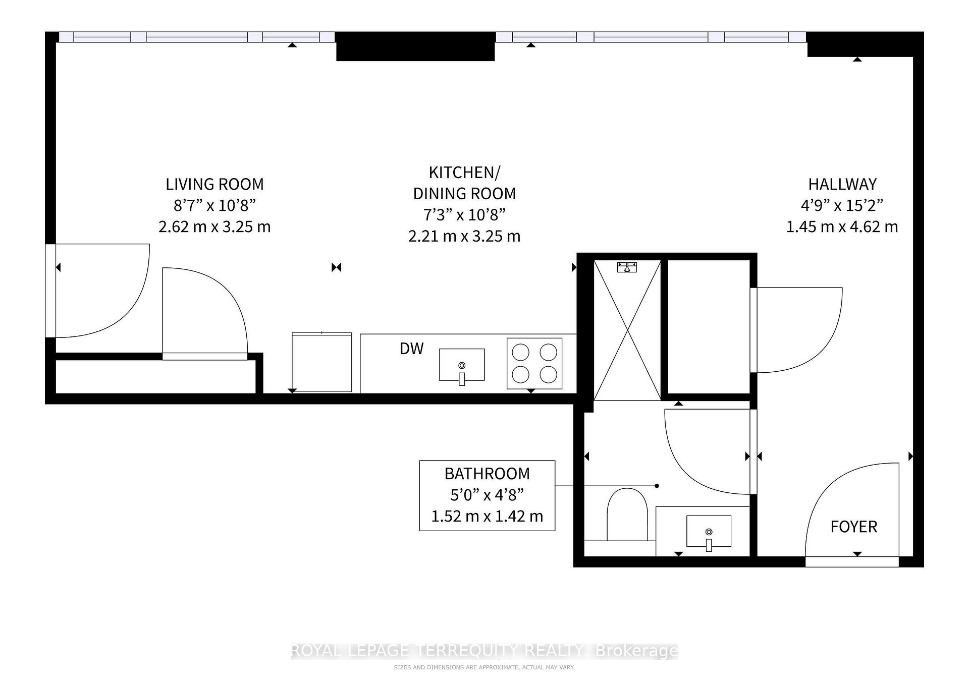 #305B - 73 Richmond St W, Toronto, ON M5H4E8 | 0 Bedroom 1 Bathroom Condo Apt | Image 26