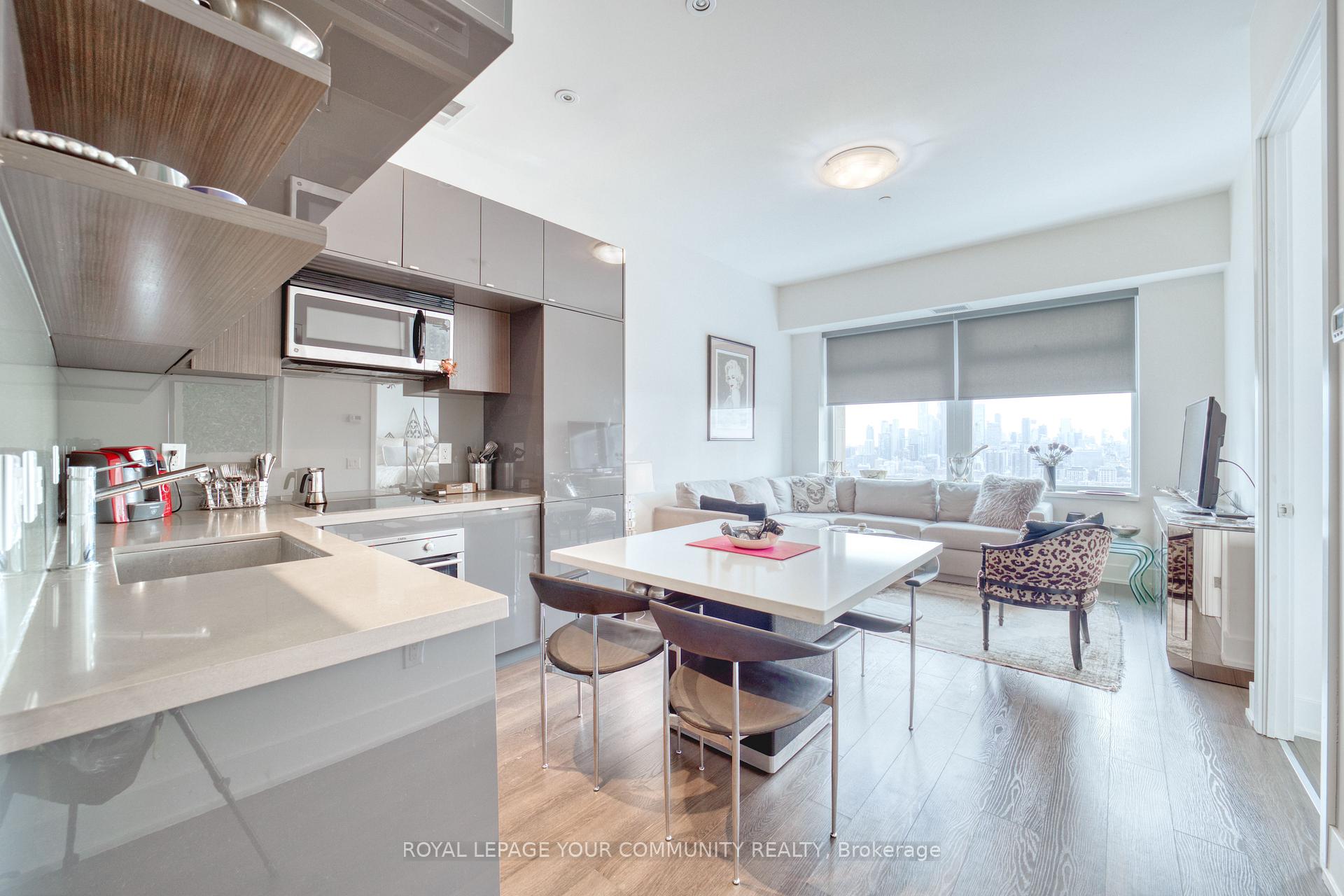 #1618 - 111 St Clair St W, Toronto, ON M4V1W5 | 1 Bedroom 2 Bathroom Condo Apt | Image 4