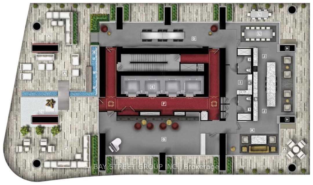 #5709 - 197 Yonge St, Toronto, ON M5B0C1 | 3 Bedroom 2 Bathroom Condo Apt | Image 14