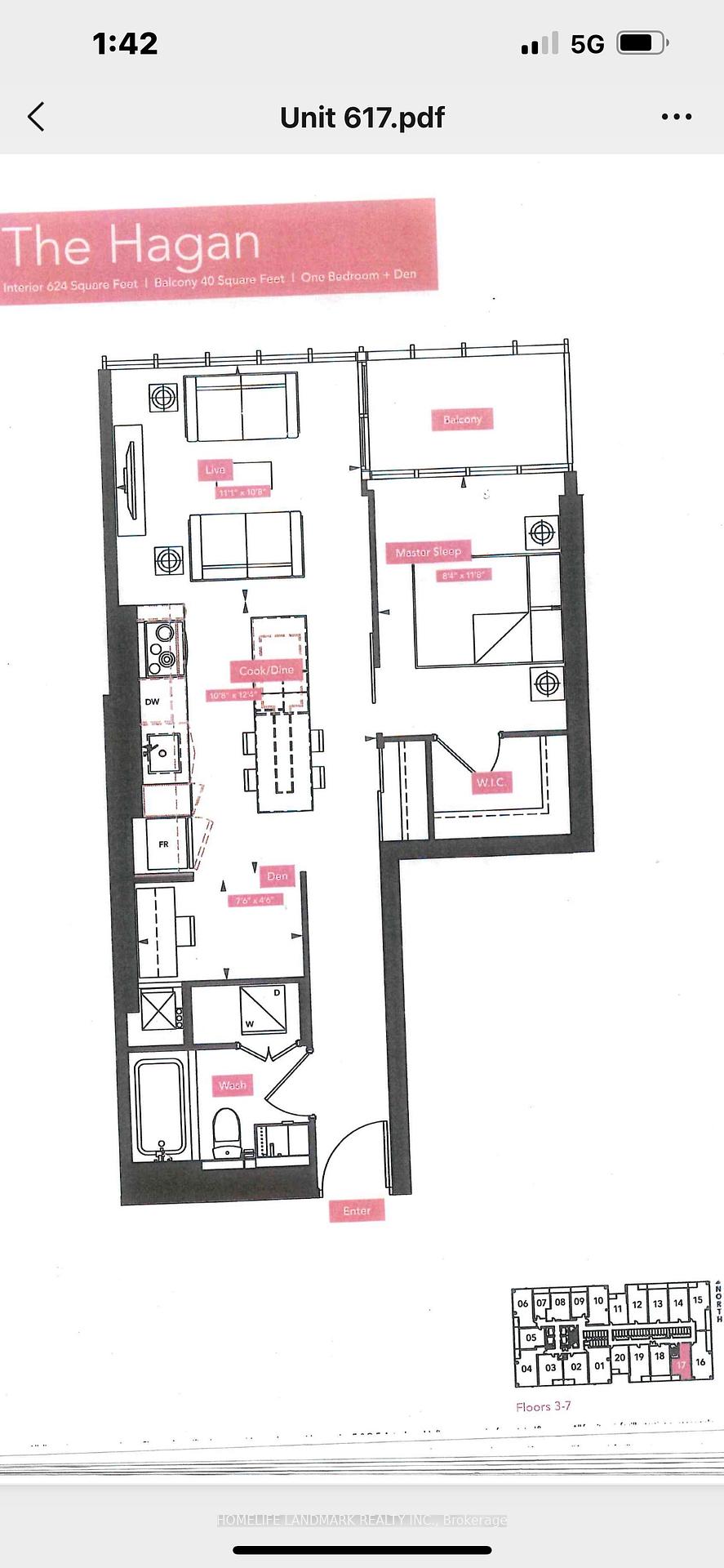 #617 - 101 Charles St E, Toronto, ON M4Y1V2 | 1 Bedroom 1 Bathroom Condo Apt | Image 18