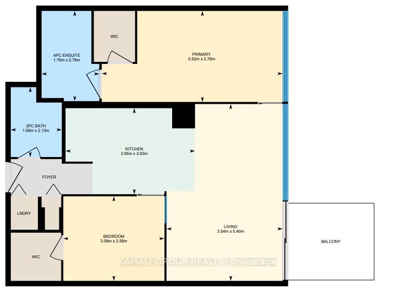 #1605 - 30 Canterbury Pl, Toronto, ON M2N0B9 | 2 Bedroom 2 Bathroom Condo Apt | Image 2