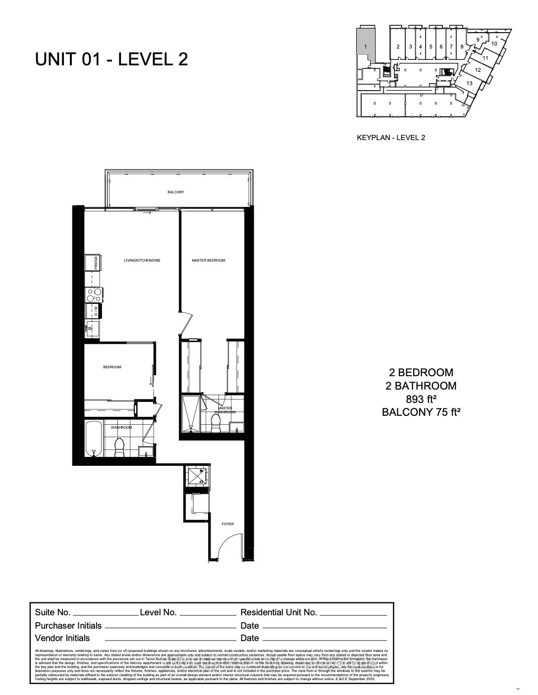 #201 - 1496 Kingston Rd, Toronto, ON M1N1R6 | 2 Bedroom 2 Bathroom Condo Apt | Image 7