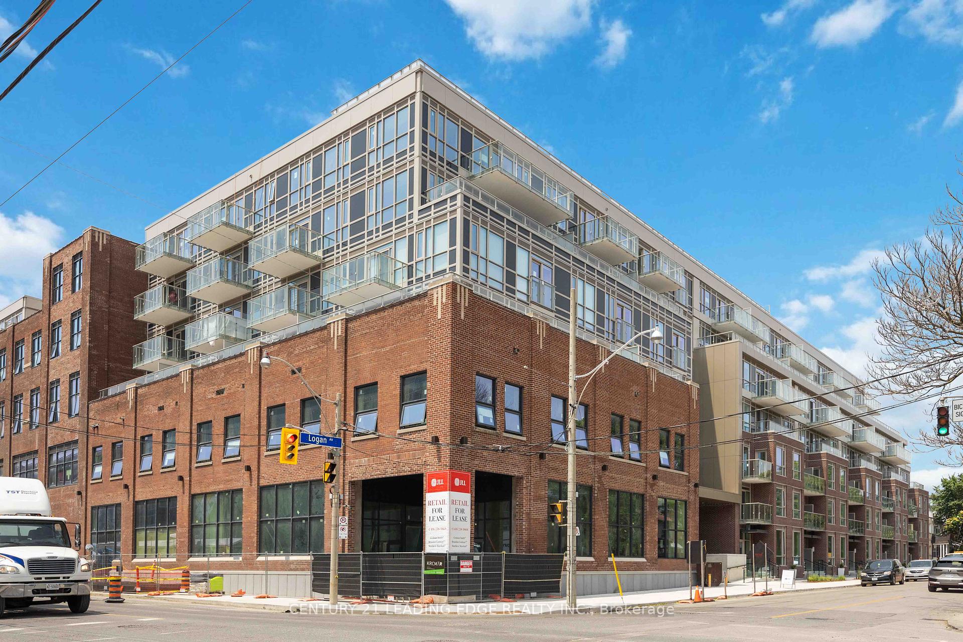 #611 - 150 Logan Ave, Toronto, ON M4M0E4 | 1 Bedroom 2 Bathroom Condo Apt | Image 1