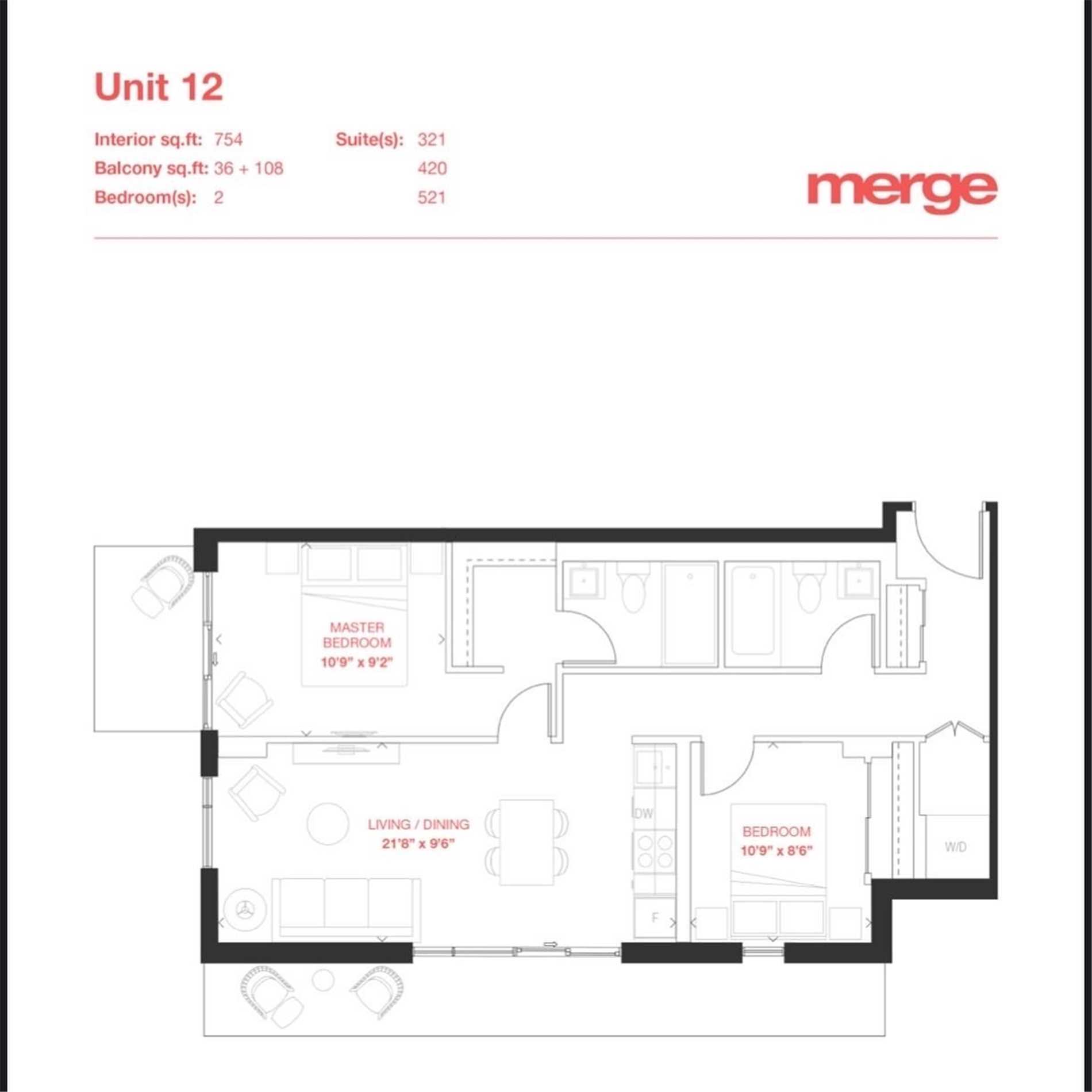 #321 - 2201 Kingston Rd, Toronto, ON M1N1T7 | 2 Bedroom 2 Bathroom Condo Apt | Image 2