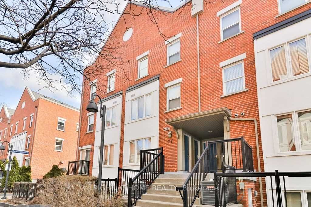#5 - 11 Frances Loring Lane, Toronto, ON M4M3E8 | 2 Bedroom 2 Bathroom Condo Townhouse | Image 1
