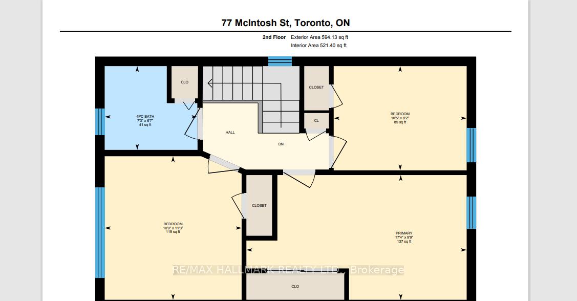 77 Mcintosh St, Toronto, ON M1N3Y6 | 3 Bedroom 2 Bathroom Detached House | Image 25