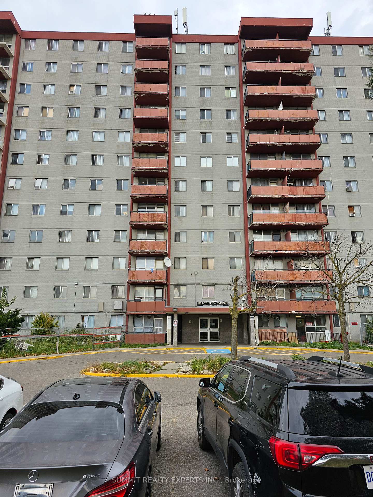 #1107 - 100 Lotherton Pkwy, Toronto, ON M6B2G8 | 3 Bedroom 1 Bathroom Condo Apt | Image 1