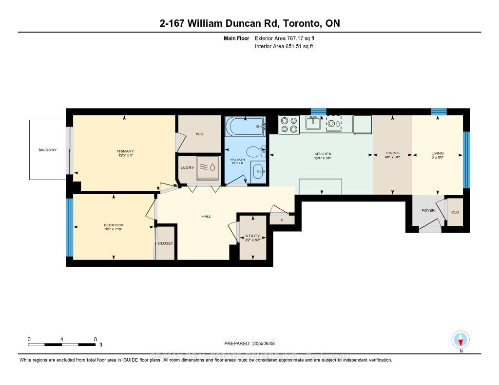 #2 - 167 William Duncan Rd, Toronto, ON M3K0B5 | 2 Bedroom 1 Bathroom Condo Townhouse | Image 22