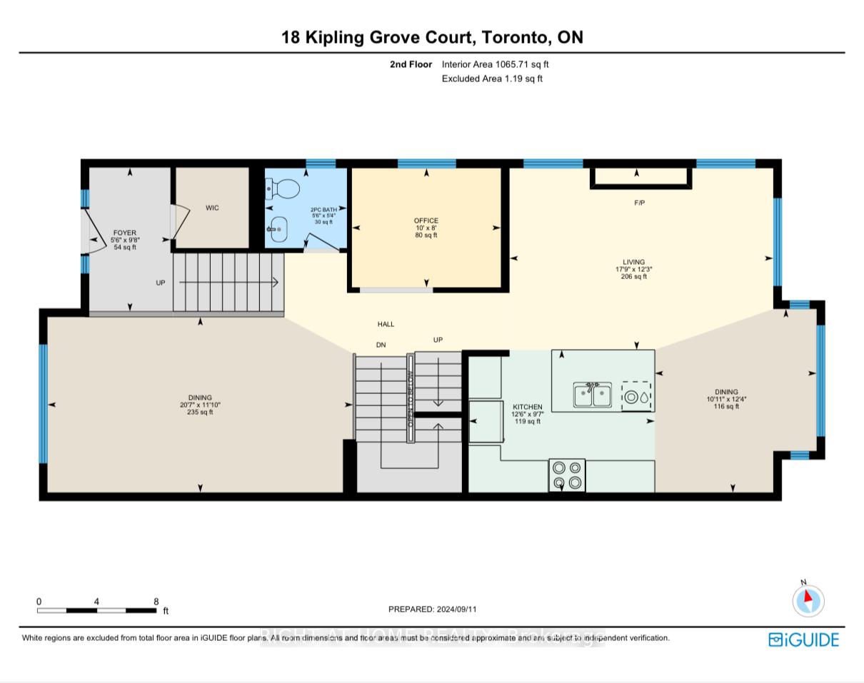 18 Kipling Grove Crt, Toronto, ON M9B0C6 | 3 Bedroom 4 Bathroom Detached House | Image 34