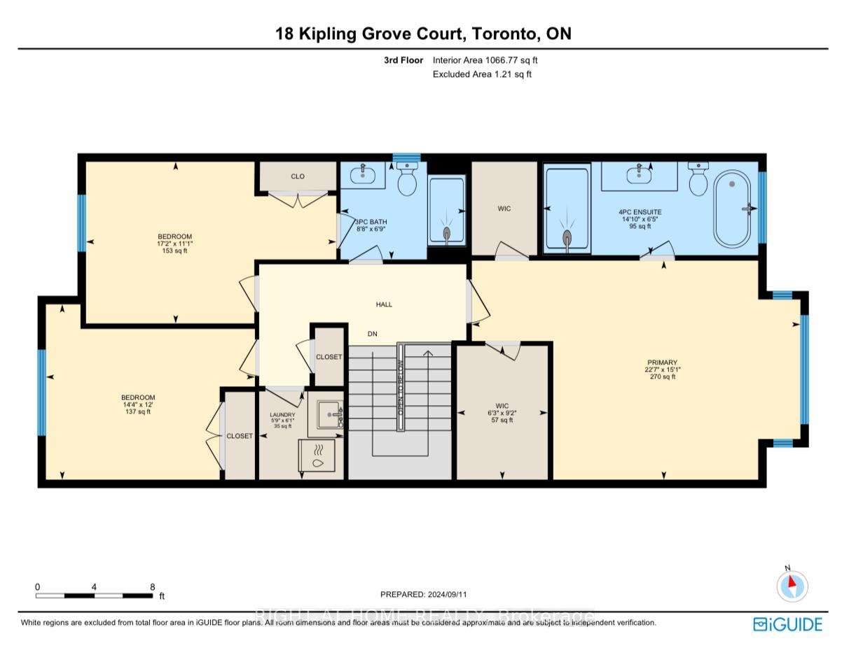 18 Kipling Grove Crt, Toronto, ON M9B0C6 | 3 Bedroom 4 Bathroom Detached House | Image 35