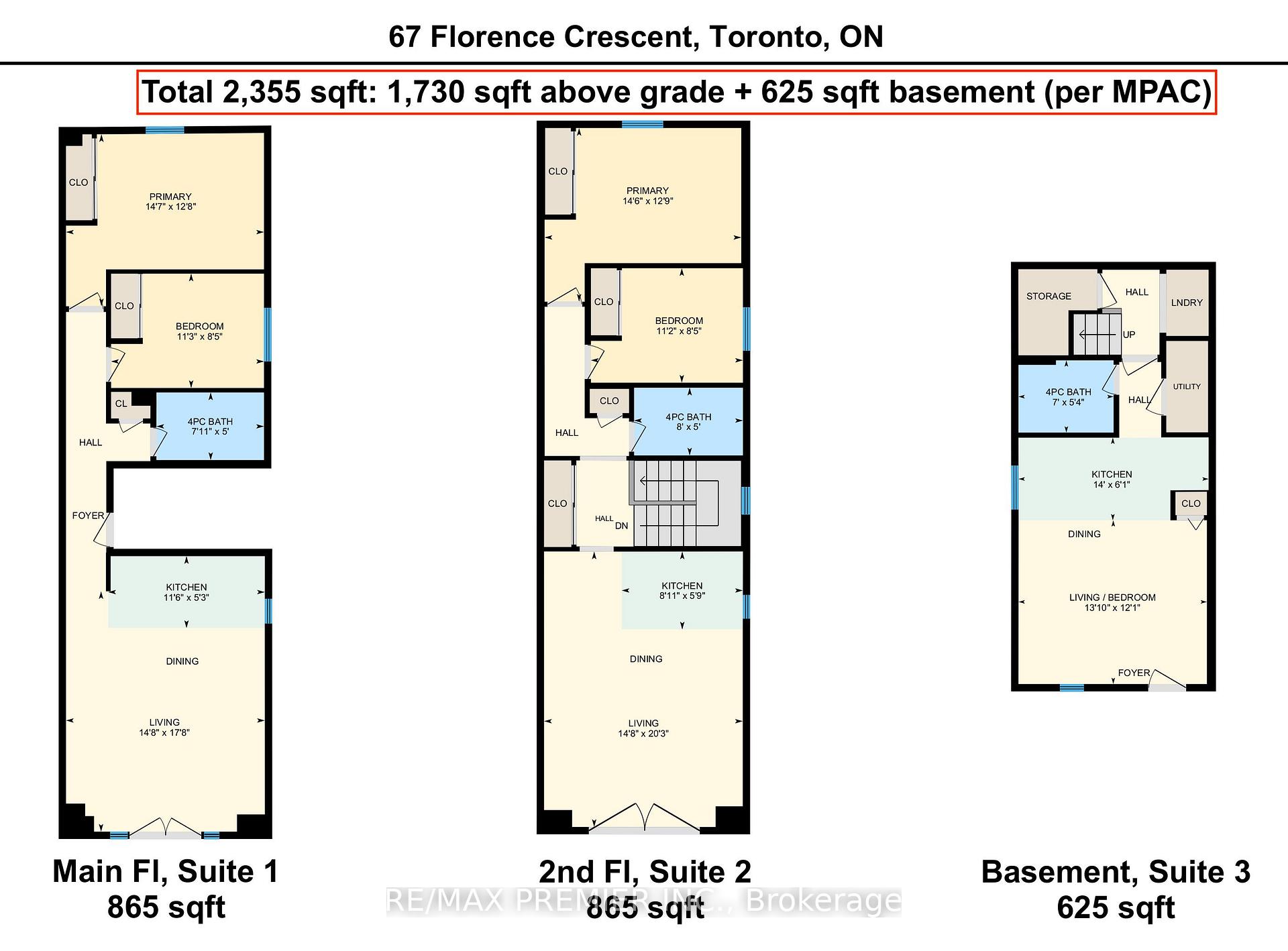 67 Florence Cres, Toronto, ON M6N4E8 | 4 Bedroom 3 Bathroom Detached House | Image 26