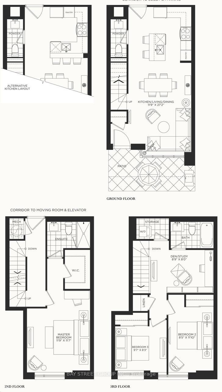 #Th101 - 30 Gibbs Rd, Toronto, ON M9B0E4 | 3 Bedroom 3 Bathroom Condo Townhouse | Image 27