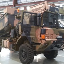 Rheinmetall TRT Tipper on RMMVA for ADF Land 121 B