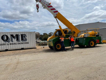 First TIDD Crane for QME Engineering 