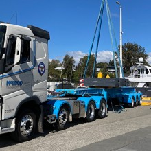 3 McLeod Cranes Trailer April 2022