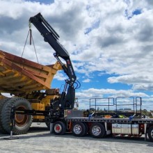 Big Crane Lifts Big Gear small