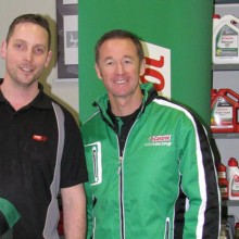 Castrol Brand Ambassador Greg Murphy visits TRT 4