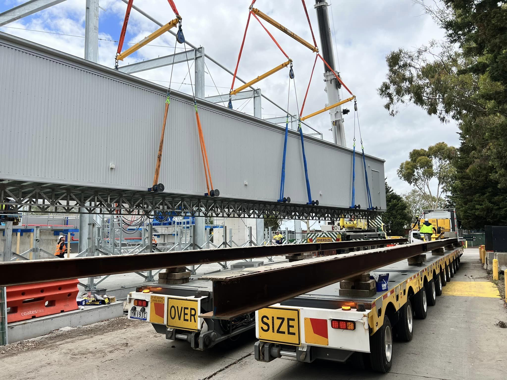 McDonald Contracting Pty Ltd - First specialised TRT Heavy Haulage Platform Trailer (Big Bird)