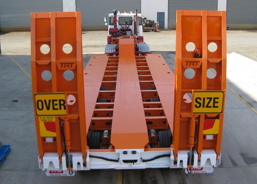 Widened over axles