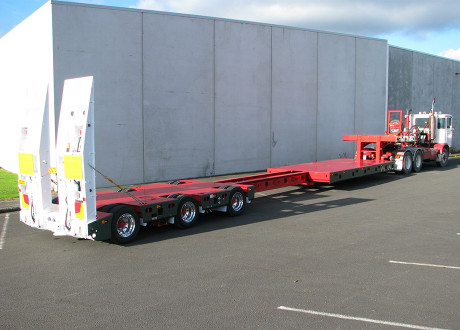 3x4 Extendable deck low Loader from TRT