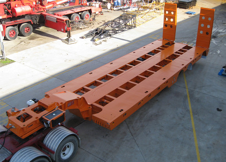 Tri Deck Widening Low Loader clear cut0