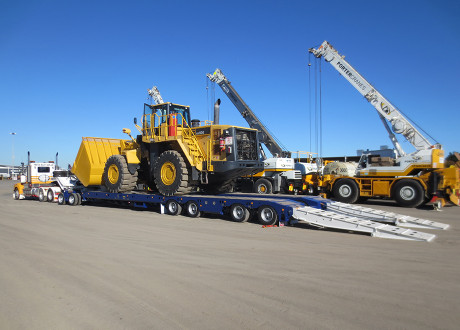 4x8 Swing Wing Widening Low Loader 4.6m wide