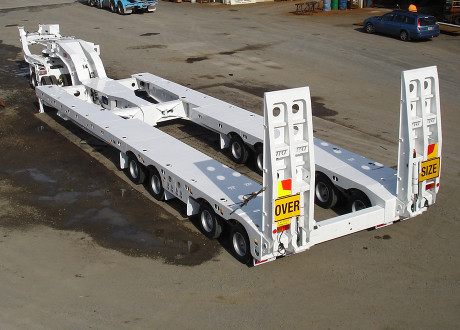 4x8 Swing Wing Widening Low Loader 4.2m wide clear cut