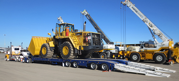 M12 4x8 Swing Wing Widening Low Loader 4.6m wide