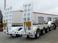 M17 Mine Site Trailer - Axle Widening