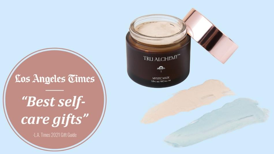 Los Angeles Times "best self-care gifts" list includes TRU ALCHEMY's Mystic Mask