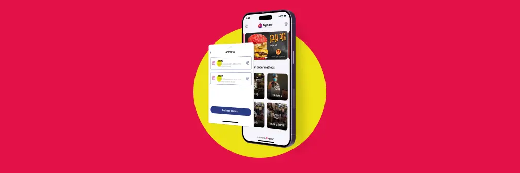 manage menu and order type