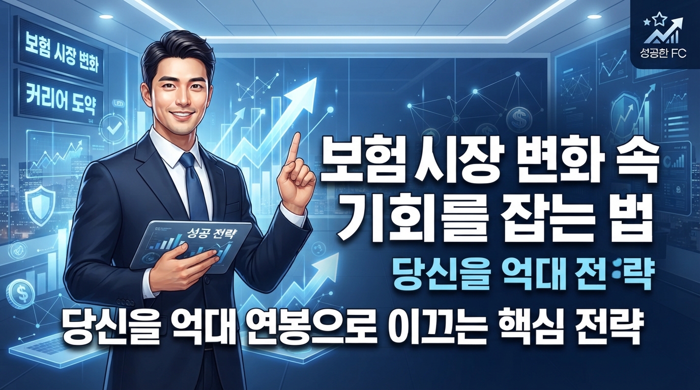 보험 시장 변화 속 기회를 잡는 법: 당신을 억대 연봉으로 이끄는 핵심 전략