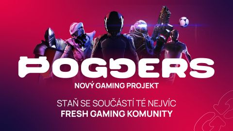 Czech News Center spouští nový gamingový projekt Poggers