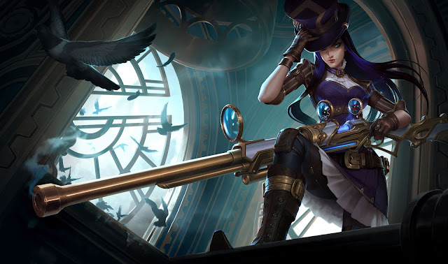 Vizuální rework Caitlyn, velké úpravy předmětů a další změny na PBE