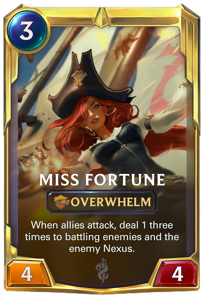 [LoR] Nové karty: Miss Fortune