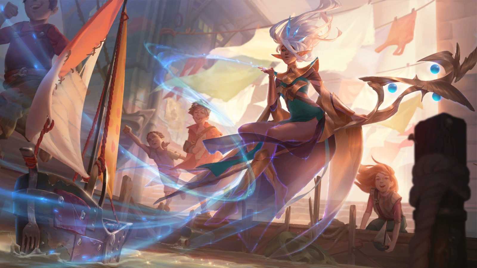 V nové aktualizaci Legends of Runeterra se objeví i Janna ve zcela novém designu