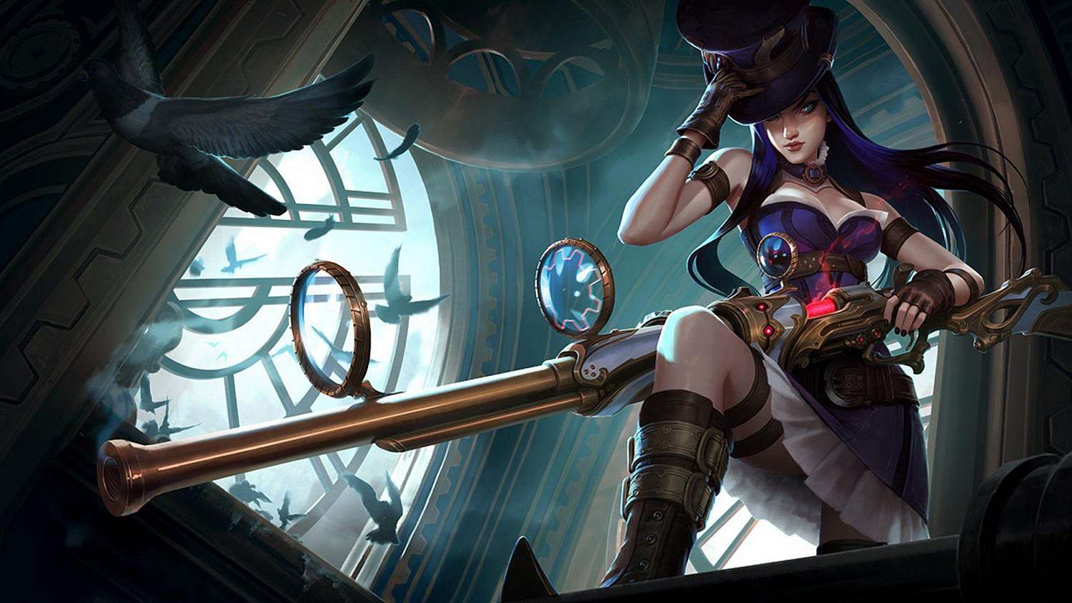 Buff Caitlyn a další změny na PBE.