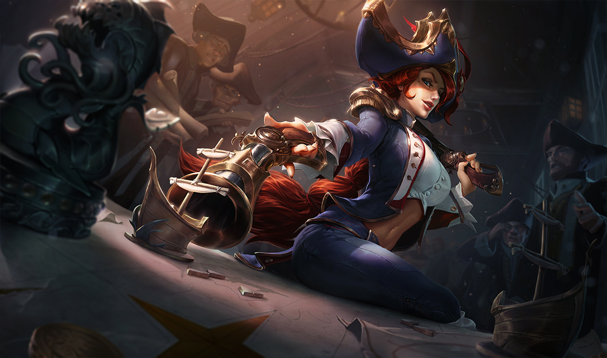 Nové splashe Miss Fortune a další změny na PBE