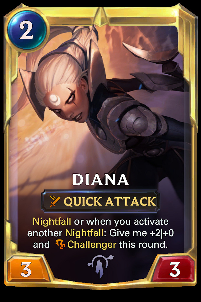 [LoR] Nové karty: Diana