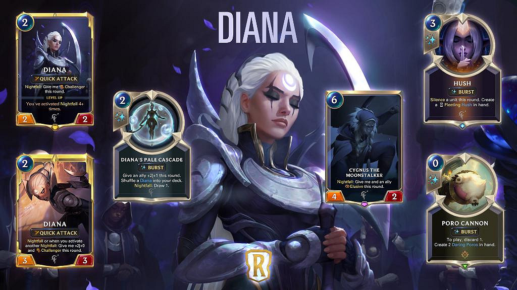 [LoR] Nové karty: Diana