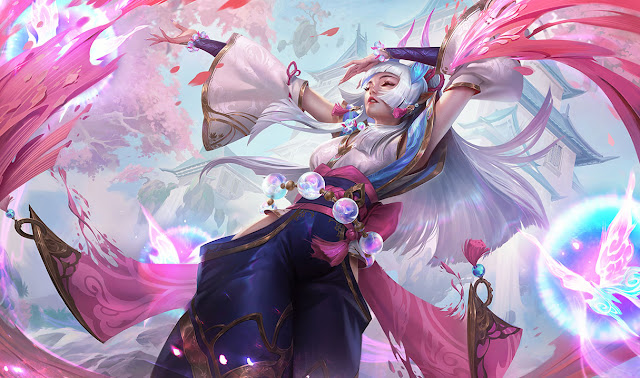 Deset nových Spirit Blossom skinů na PBE