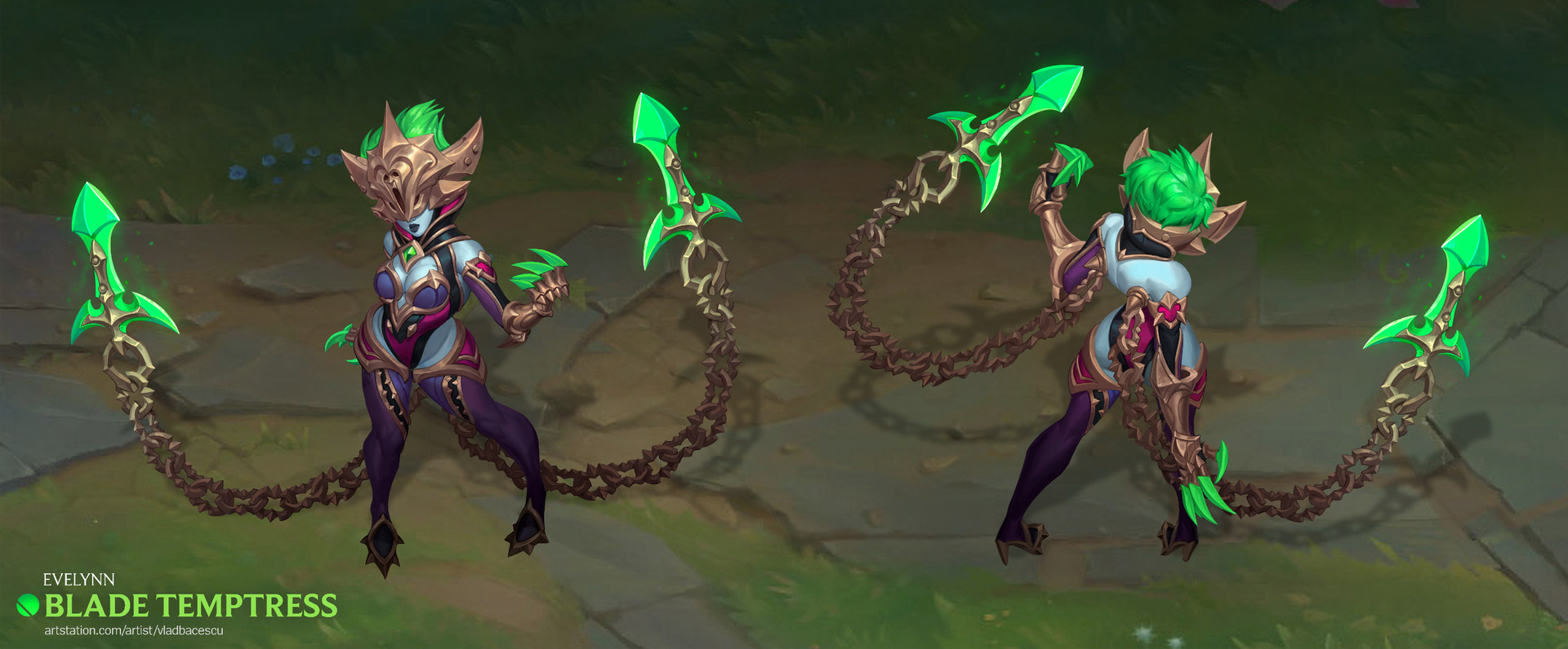 [Návrhy skinů] Evelynn