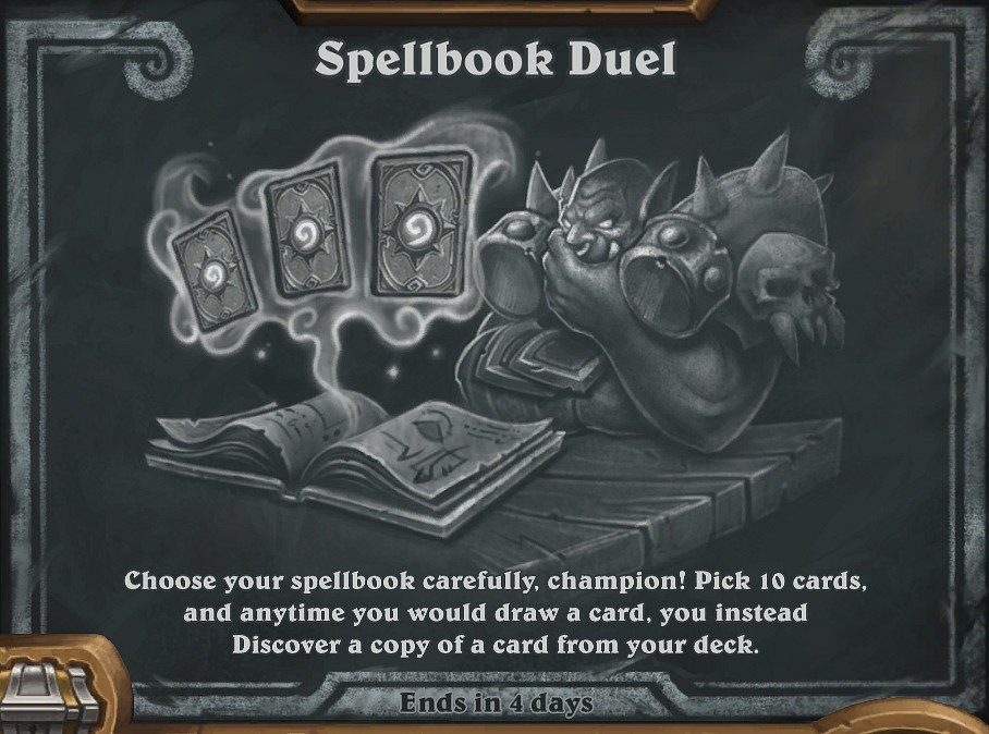 Tavern Brawl: Spellbook Duel (#122)